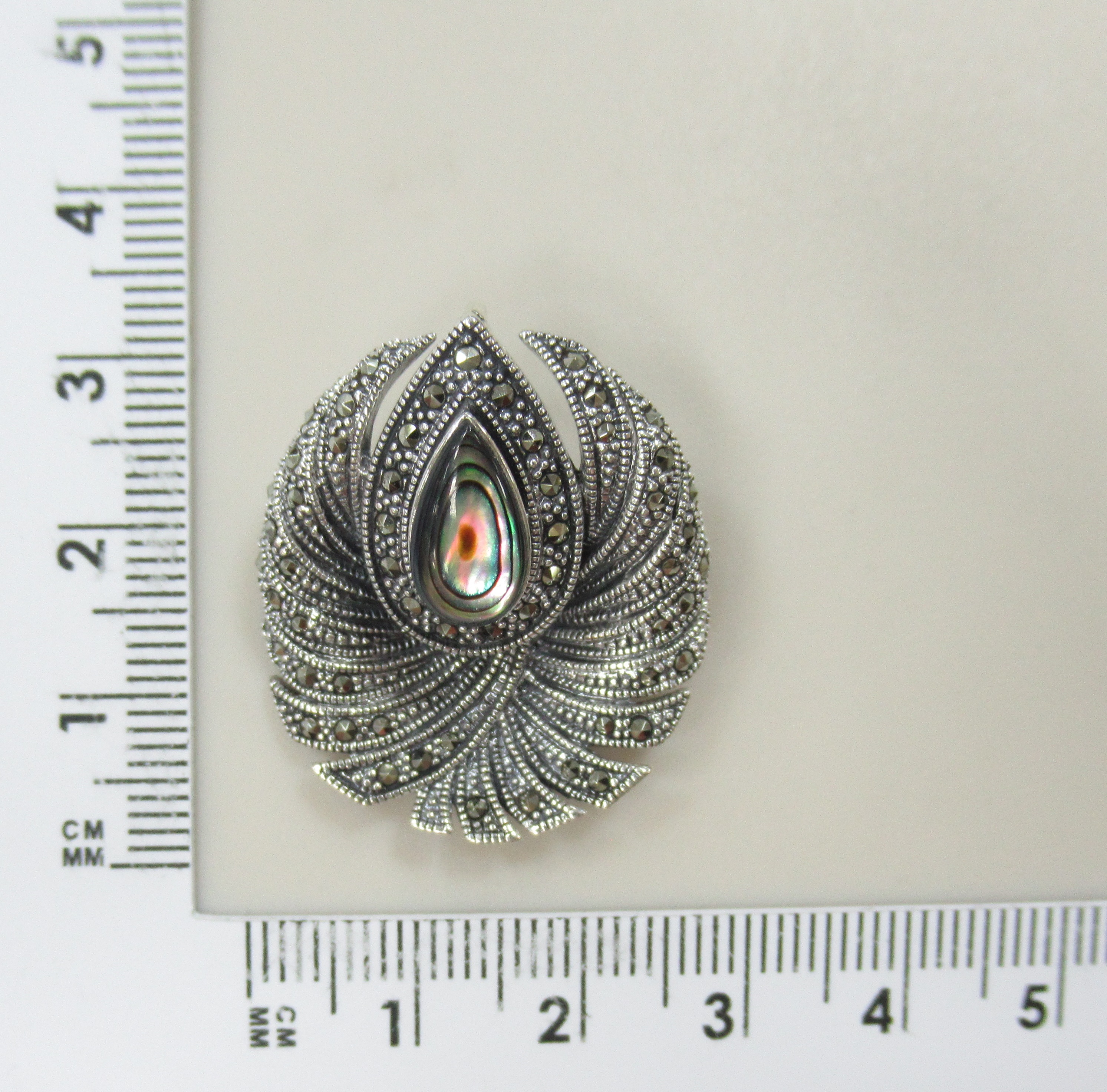 10222-000152 Брошь (Ag 925)